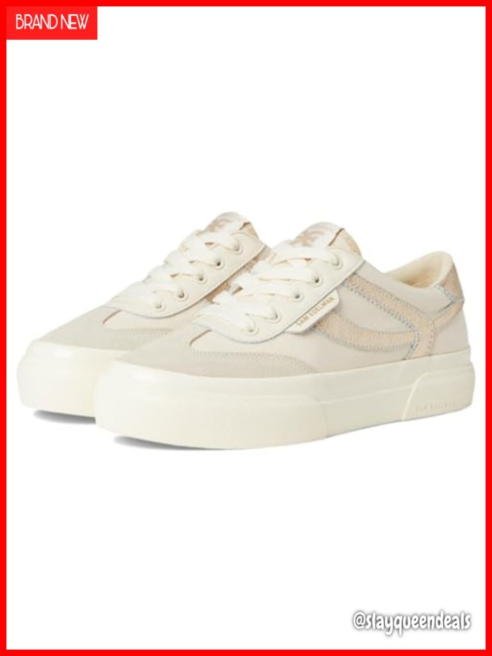 Platform Street Fashion Sneakers Lace-Up Low Heel Lightweight